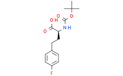 Boc-hPhe(4-F)-OH/ (S)-2-((叔丁氧基羰基)氨基)-4-(4-氟苯基)丁酸