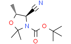 (4R,5R)-4-氰基-2,2,5-三甲基恶唑烷-3-羧酸叔丁酯