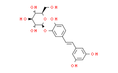 白皮杉醇-3'-O-葡萄糖苷