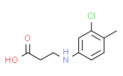3-[(3-chloro-4-methylphenyl)amino]propanoic Acid