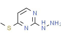 2-肼基-4-(甲硫基)嘧啶