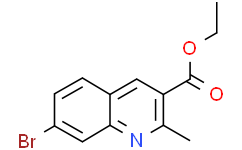 7-溴-2-甲基喹啉-3-羧酸乙酯