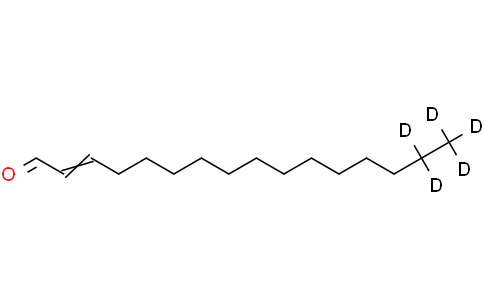 (2E)-十六碳烯醛(D5)