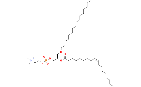 1-O-hexadecyl-2-oleoyl-sn-glycero-3-phosphocholine