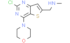 (2-chloro-4-morpholin-4-yl-thieno[3,2-d]pyrimidin-6-ylmethyl)-methyl-amine