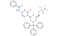 ((2S,6R)-6-(4-苯甲酰胺-2-氧代嘧啶-1(2H)-基)-4-三苯甲基吗啉-2-基)甲基 二甲基亚磷酰胺氯