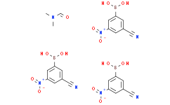N,N-Dimethylformamide tris(3-cyano-5-nitrophenylboronate)