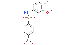 4-(N-(4-Fluoro-3-methoxyphenyl)sulfamoyl)phenylboronic acid