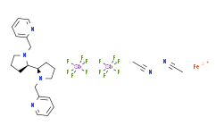 （2S，2'S）-（-）-[N，N'-双（2-吡啶基甲基]-2,2'-联吡咯烷双（乙腈）铁（II）六氟锑酸盐