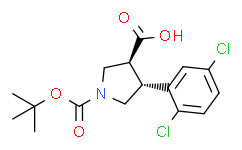 Boc-(±)-trans-4-(2,5-dichloro-phenyl)-pyrrolidine-3-carboxylic acid