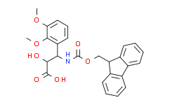 N-Fmoc-3-(S)-Amino-2-(S)-hydroxy-3-(2,3-dimethoxy-phenyl)-propionic acid/(2S,3S)-3-((((9H-芴-9-基)甲氧基)羰基)氨基)-3-(2,3-二甲氧基苯基)-2-羟基丙酸