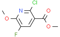 methyl 2-chloro-5-fluoro-6-methoxypyridine-3-carboxylate
