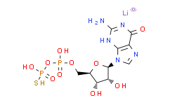 鸟苷 5′-[β-硫代]二磷酸 三锂盐