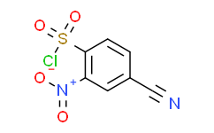 4-Cyano-2-Nitrobenzene-1-Sulfonyl Chloride