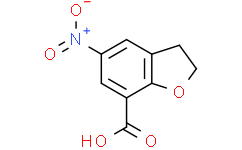 5-硝基-2,3-二氢苯并呋喃-7-羧酸