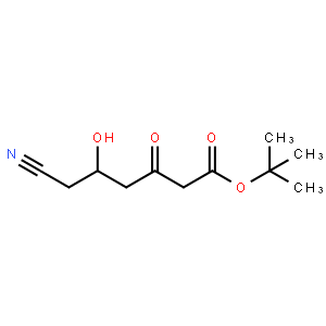 (R)-3-氧代-5-羟基-6-氰基己酸叔丁酯