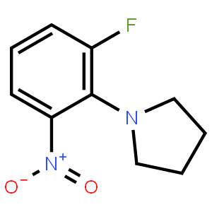 1-(2-Fluoro-6-nitrophenyl)pyrrolidine
