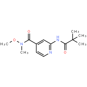 2-(2,2-Dimethyl-propionylamino)-n-methoxy-n-methyl-isonicotinamide