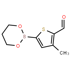 5-Formyl-4-methylthiophene-2-boronic acid 1,3-propanediol ester