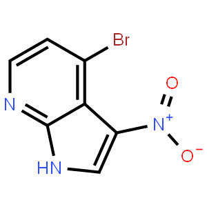 4-Bromo-3-nitro-1H-pyrrolo[2,3-b]pyridine