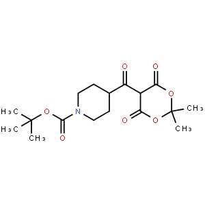 1-BOC-4-(2,2-Dimethyl-4,6-dioxo-[1,3]dioxane-5-carbonyl)piperidine