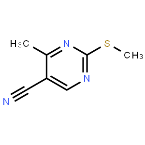 4-Methyl-2-(methylthio)-5-pyrimidinecarbonitrile