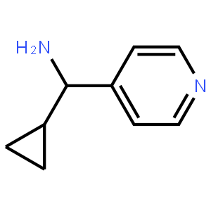 1-环丙基-1-(4-吡啶基)甲胺