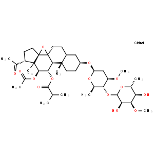 11-O-异丁酰基-12-O-乙酰基通关藤甘元B-3-O-茯苓二糖基