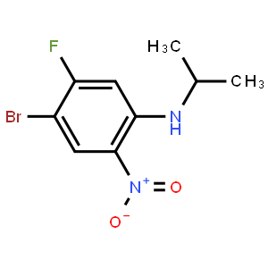 4-Bromo-5-fluoro-N-isopropyl-2-nitroaniline