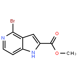 Methyl 4-bromo-5-azaindole-2-carboxylate