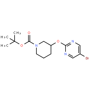 1-Boc-3-(5-bromopyrimidin-2-yloxy)piperidine