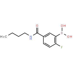 5-n-Butylcarbamoyl-2-fluorobenzeneboronic acid