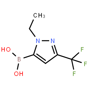 2-Ethyl-5-(trifluoromethyl)pyrazole-3-boronic acid
