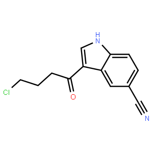 3-(4-Chlorobutanoyl)-1H-indole-5-carbonitrile