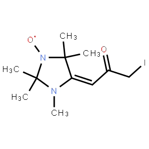 4-(3-Iodo-2-oxopropylidene)-2,2,3,5,5-pentamethyl-imidazolidine-1-oxyl