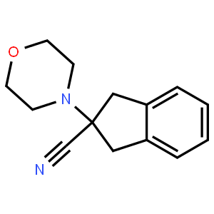 2-Morpholino-2,3-dihydro-1H-indene-2-carbonitrile