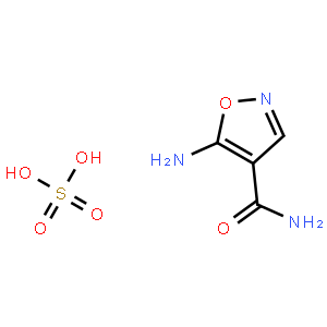 5-Aminoisoxazole-4-carboxamide hydrogensulfate