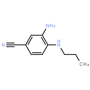 3-Amino-4-(propylamino)benzonitrile