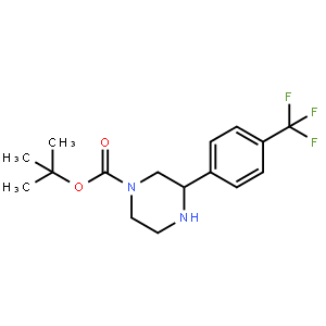 tert-Butyl 3-(4-(trifluoromethyl)phenyl)piperazine-1-carboxylate