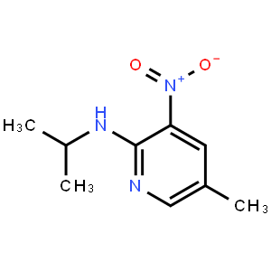 2-Isopropylamino-5-methyl-3-nitropyridine