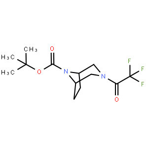 tert-Butyl 3-(2,2,2-trifluoroacetyl)-3,8-diazabicyclo[3.2.1]octane-8-carboxylate