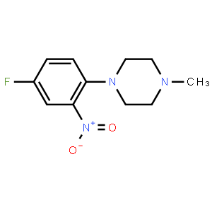 1-(4-Fluoro-2-nitrophenyl)-4-methylpiperazine