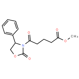 (S)-Methyl 5-oxo-5-(2-oxo-4-phenyloxazolidin-3-yl)pentanoate