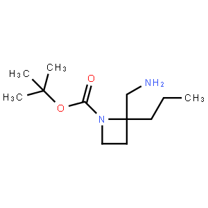 (R)-tert-Butyl 2-(aminomethyl)-2-propylazetidine-1-carboxylate