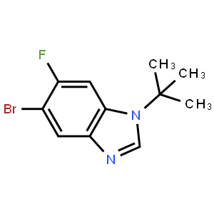 5-Bromo-1-tert-butyl-6-fluorobenzoimidazole