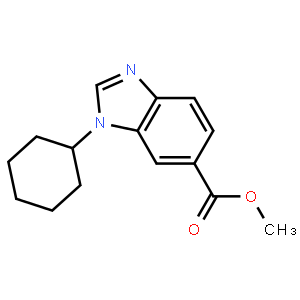 Methyl 1-cyclohexylbenzoimidazole-6-carboxylate