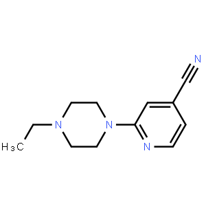 2-(4-Ethylpiperazino)isonicotinonitrile