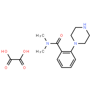 N,N'-二甲基-2-(哌嗪-1-基)苯甲酰胺草酸酯