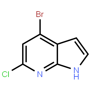 4-Bromo-6-chloro-1H-pyrrolo[2,3-b]pyridine