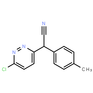 6-Chloro-alpha-(4-methylphenyl)-3-pyridazineacetonitrile